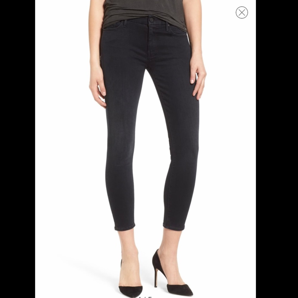 MOTHER The Looker Crop in Blackbird